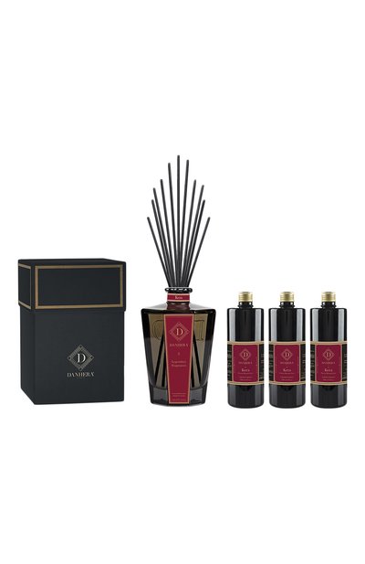 Набор kera (ваза 1250ml + рефил 3x500ml) DANHERA ITALY, арт. DANHKER1250DEC