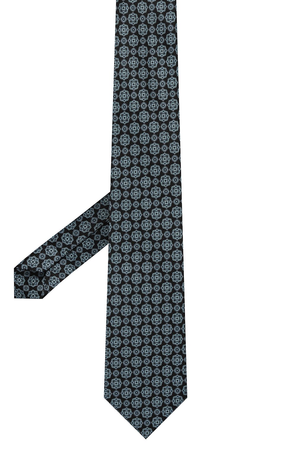 Шелковый галстук STEFANO RICCI черного цвета по цене 29150 руб., арт. CXRSL/49503, фото 3 Шелковый галстук STEFANO RICCI, арт. CXRSL/49503, фото 3