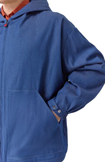 Хлопковая рубашка KITON, арт. UMC015H0922702, фото 5