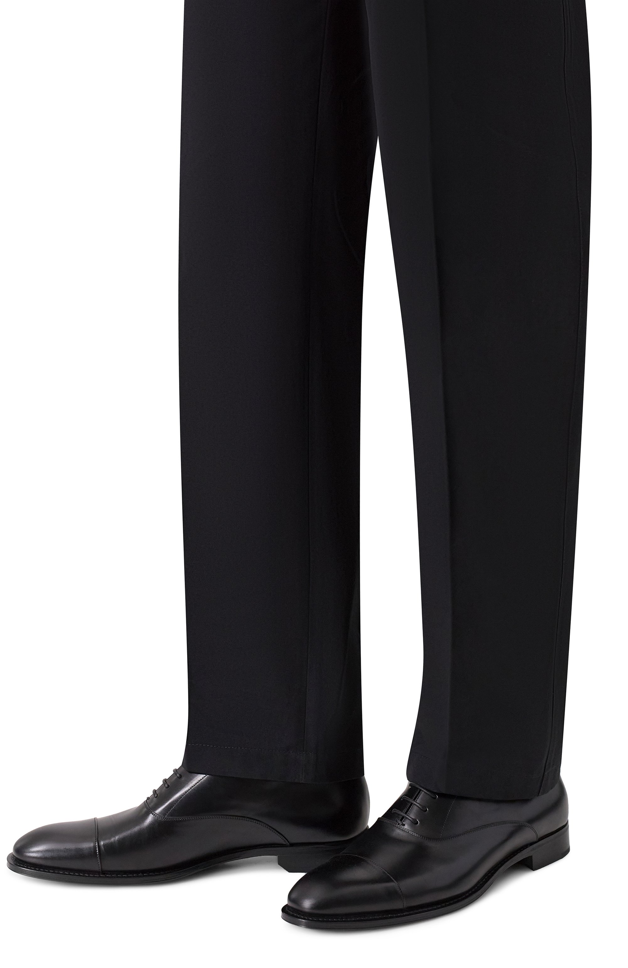 Кожаные оксфорды adrien SAINT LAURENT, арт. 838021/AAE5G, фото 3