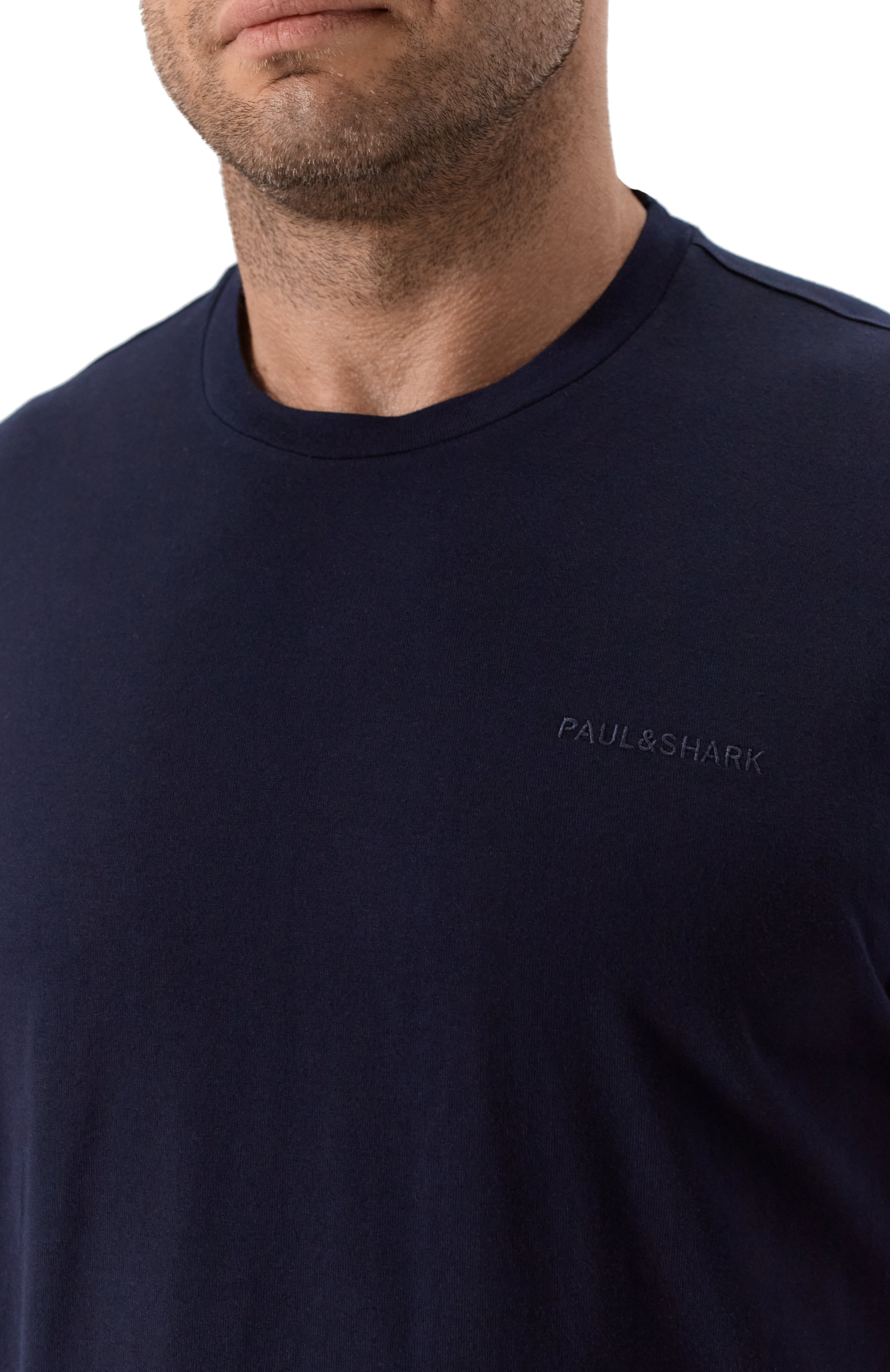Хлопковая футболка PAUL&SHARK, арт. 15311607/3XL, фото 5