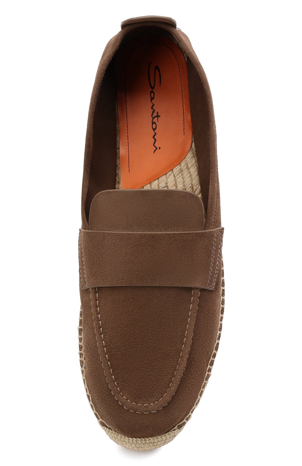 Замшевые эспадрильи SANTONI, арт. MGPG17525JQ8SVAIE49, фото 5