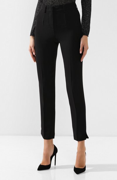 Шелковые брюки GIORGIO ARMANI, арт. 9WHPP071/T0010, фото 3