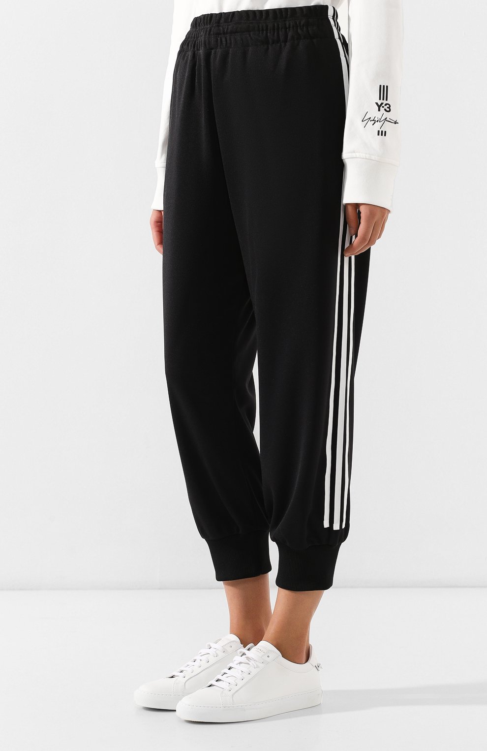 Джоггеры с лампасами Y-3, арт. DY7275/W, фото 3