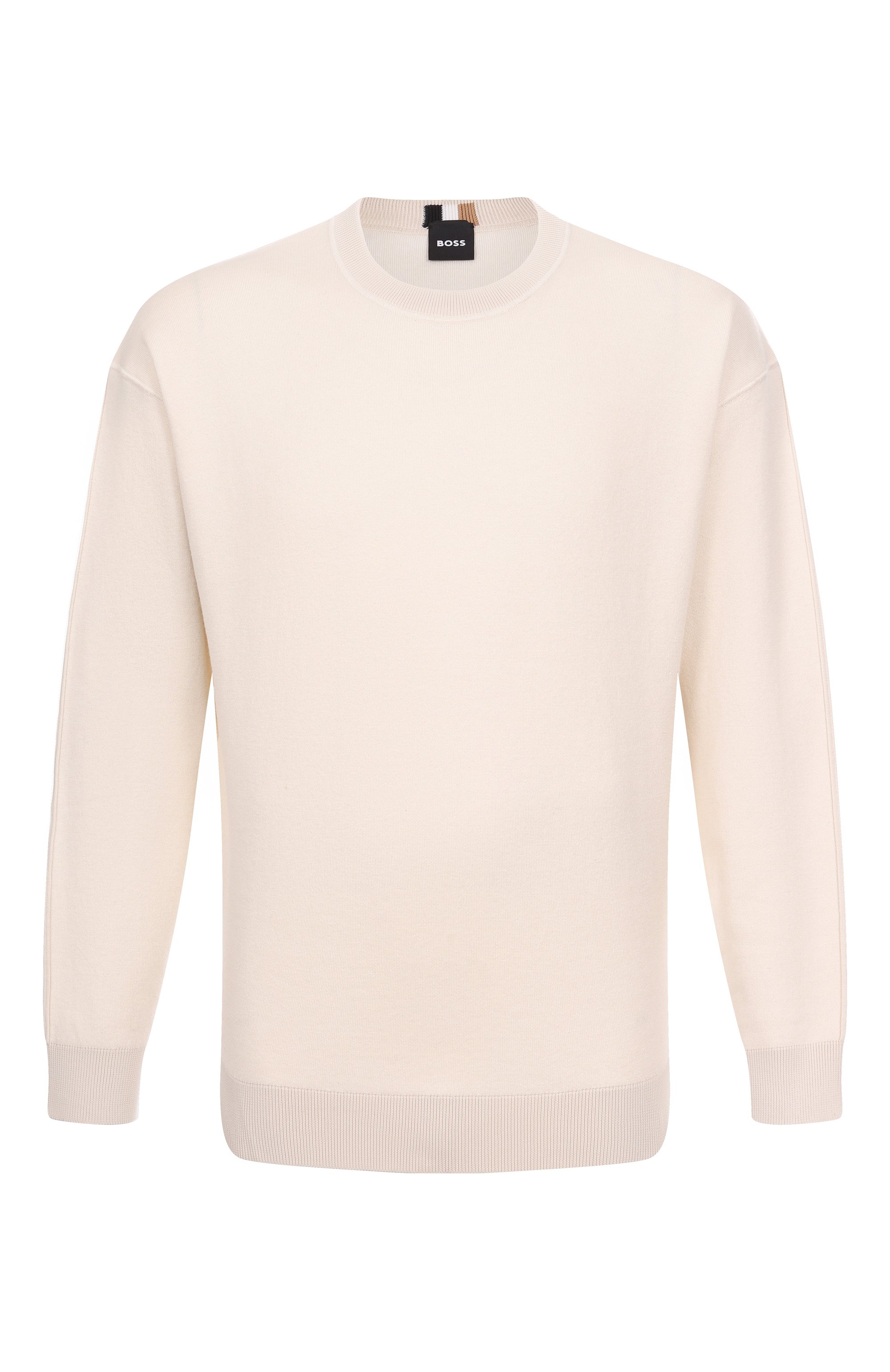 Джемпер из хлопка и шерсти BOSS, арт. 50519624, фото 1