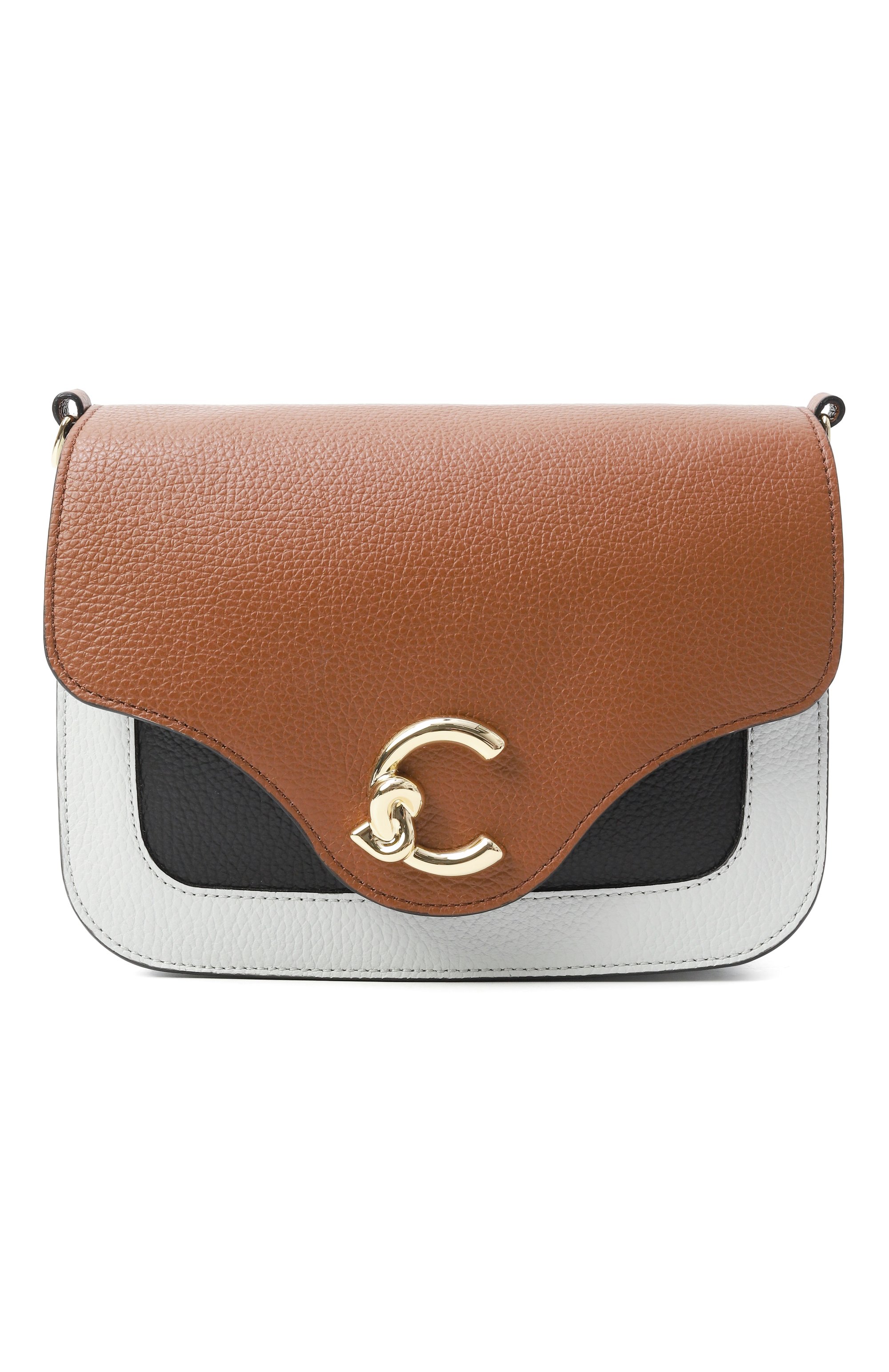 Сумка c-me small COCCINELLE разноцветного цвета по цене 37800 руб., арт. E1 T1P 15 01 01, фото 1 Сумка c-me small COCCINELLE, арт. E1 T1P 15 01 01, фото 1