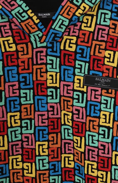 Хлопковое худи BALMAIN, арт. BW4Q50, фото 3