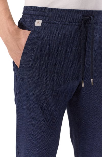 Хлопковые брюки CAPOBIANCO, арт. 18M735.AL00., фото 5