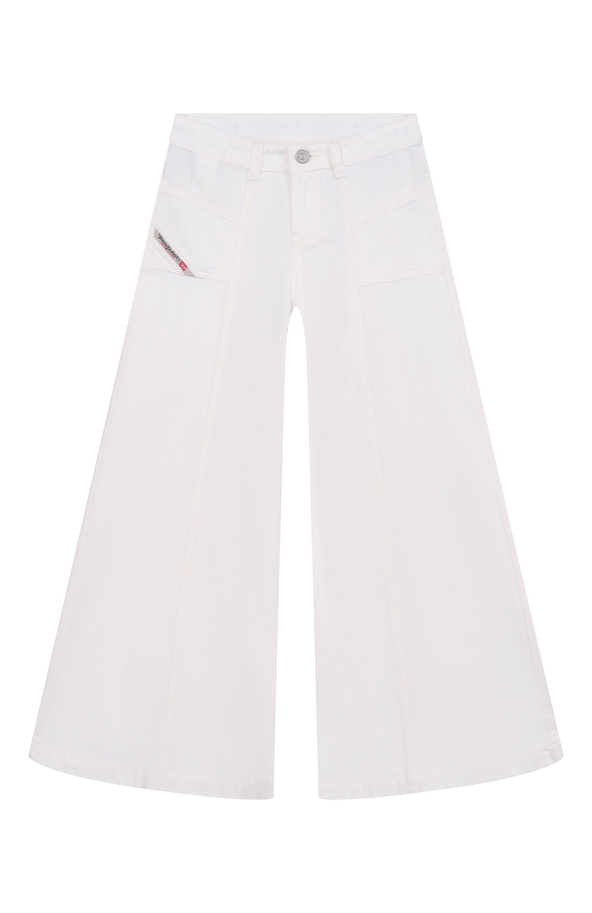 Джинсы DIESEL белого цвета по цене 15750 руб., арт. J02343/KXBRZ, фото 1 Джинсы DIESEL, арт. J02343/KXBRZ, фото 1