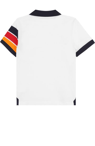 Хлопковое поло с контрастной отделкой MARC JACOBS (THE), арт. W25309/6A-12A, фото 2