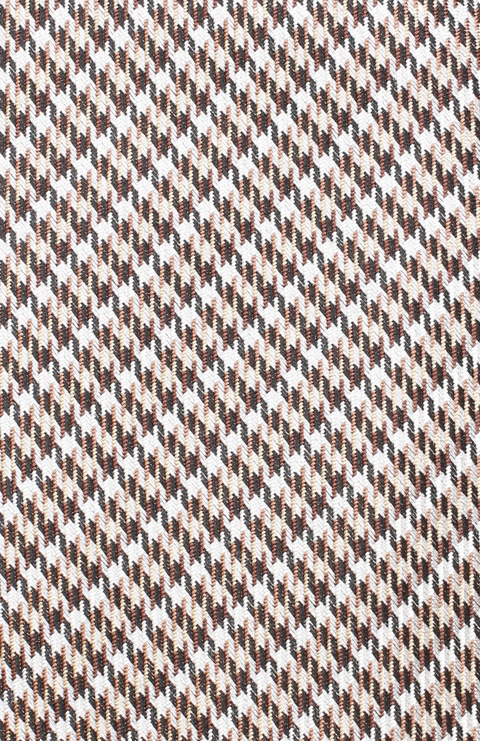 Шелковый галстук с узором houndstooth TOM FORD бежевого цвета по цене 21950 руб., арт. 9TF301TF, фото 3 Шелковый галстук с узором houndstooth TOM FORD, арт. 9TF301TF, фото 3