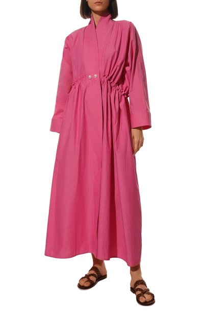 Хлопковое платье NACKIYE, арт. L`0RIENT MAXI R0BE, фото 3