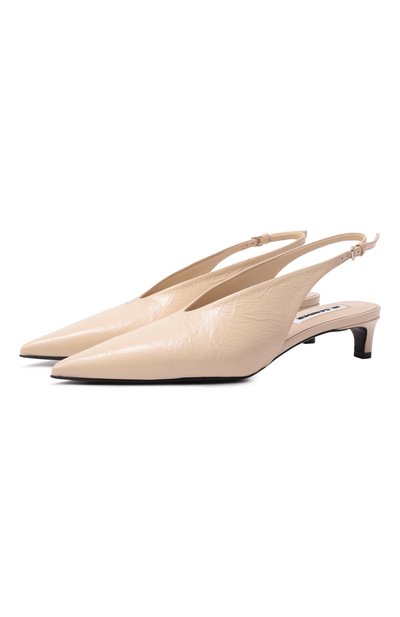 Женские кожаные туфли JIL SANDER, арт. J15WP0128/P7589