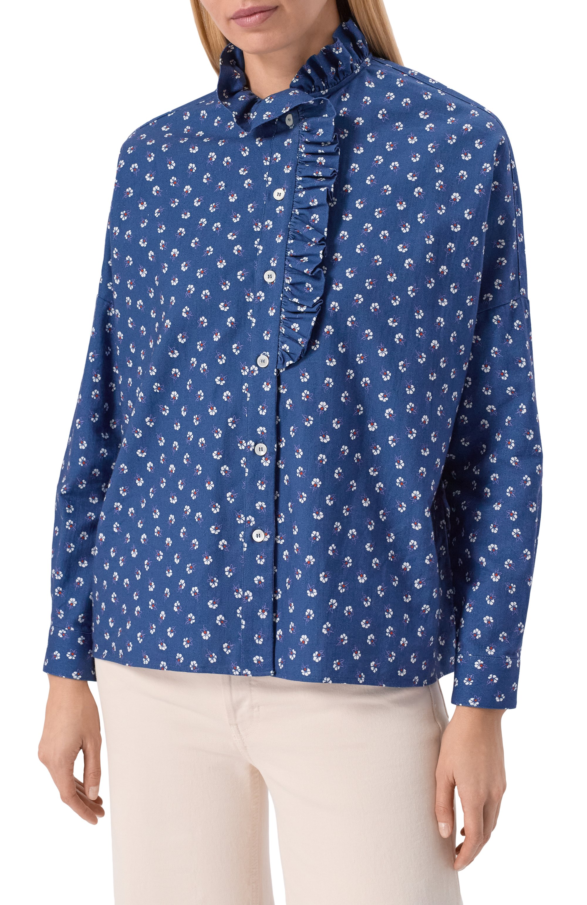 Хлопковая рубашка ACADEMIA, арт. GAIA/75DM4, фото 3