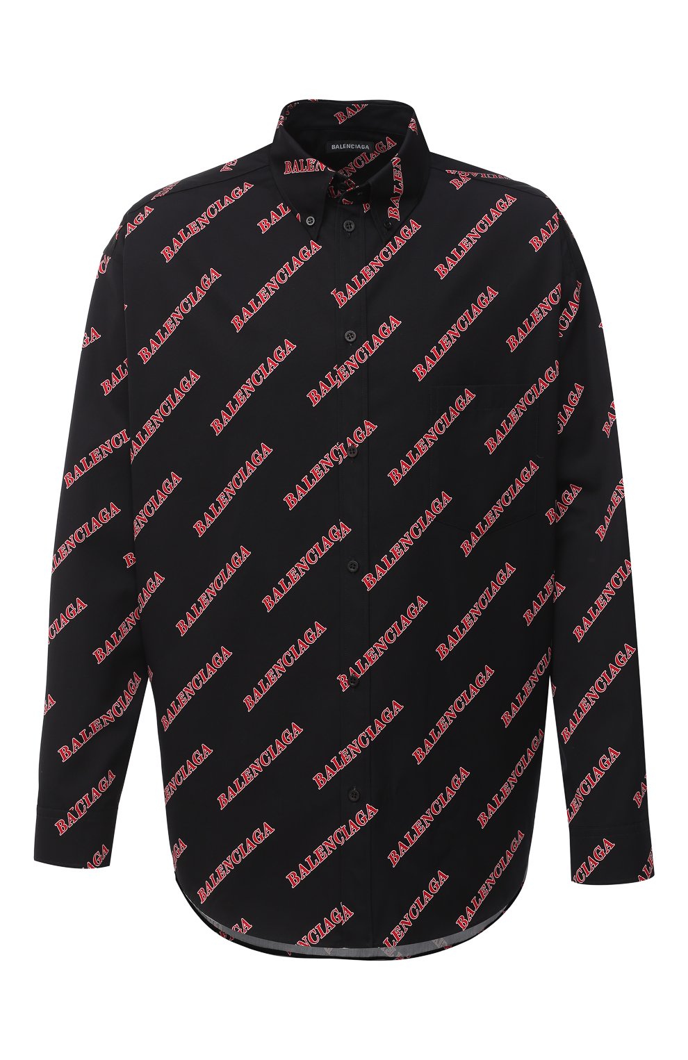 Хлопковая рубашка BALENCIAGA, арт. 627023/TILR8, фото 1
