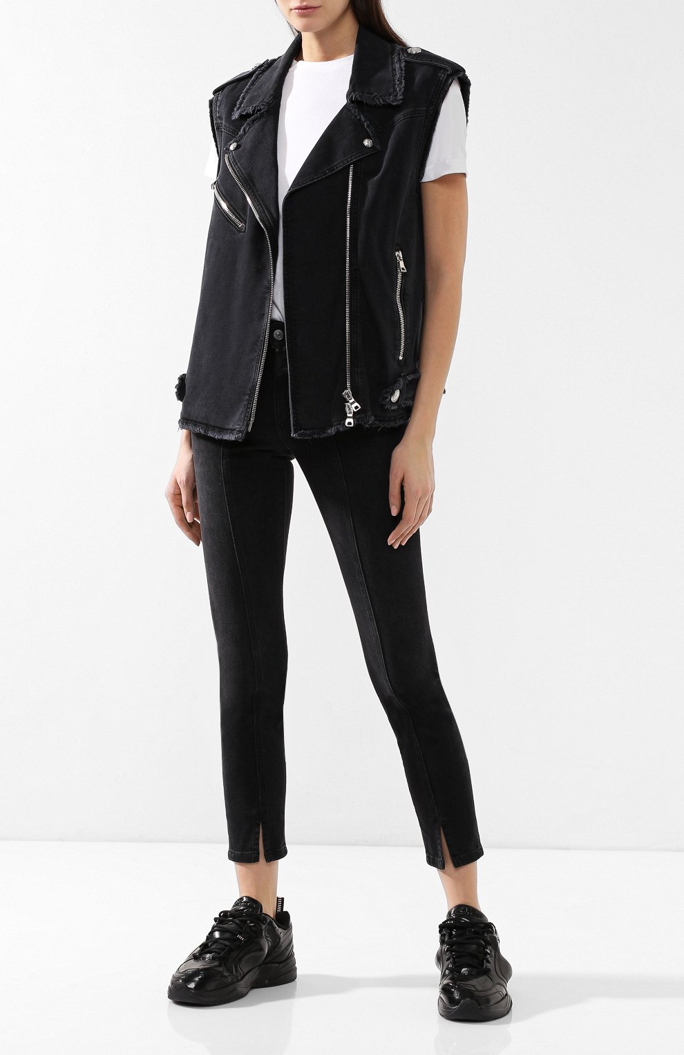 Кожаные кроссовки nikelab x martine rose air monarch iv NIKELAB, арт. AT3147-001, фото 3