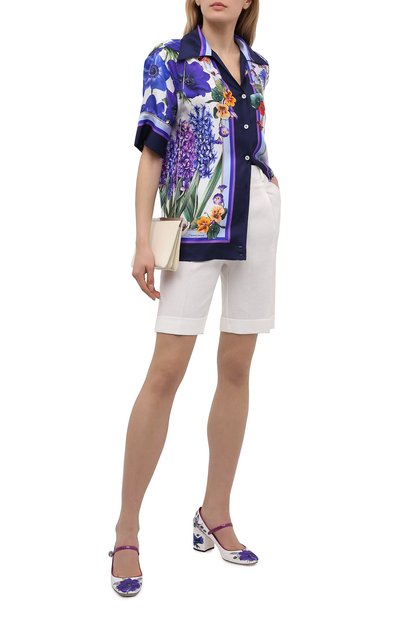 Комбинированные туфли alexa DOLCE & GABBANA, арт. CD1627/B9N01, фото 2