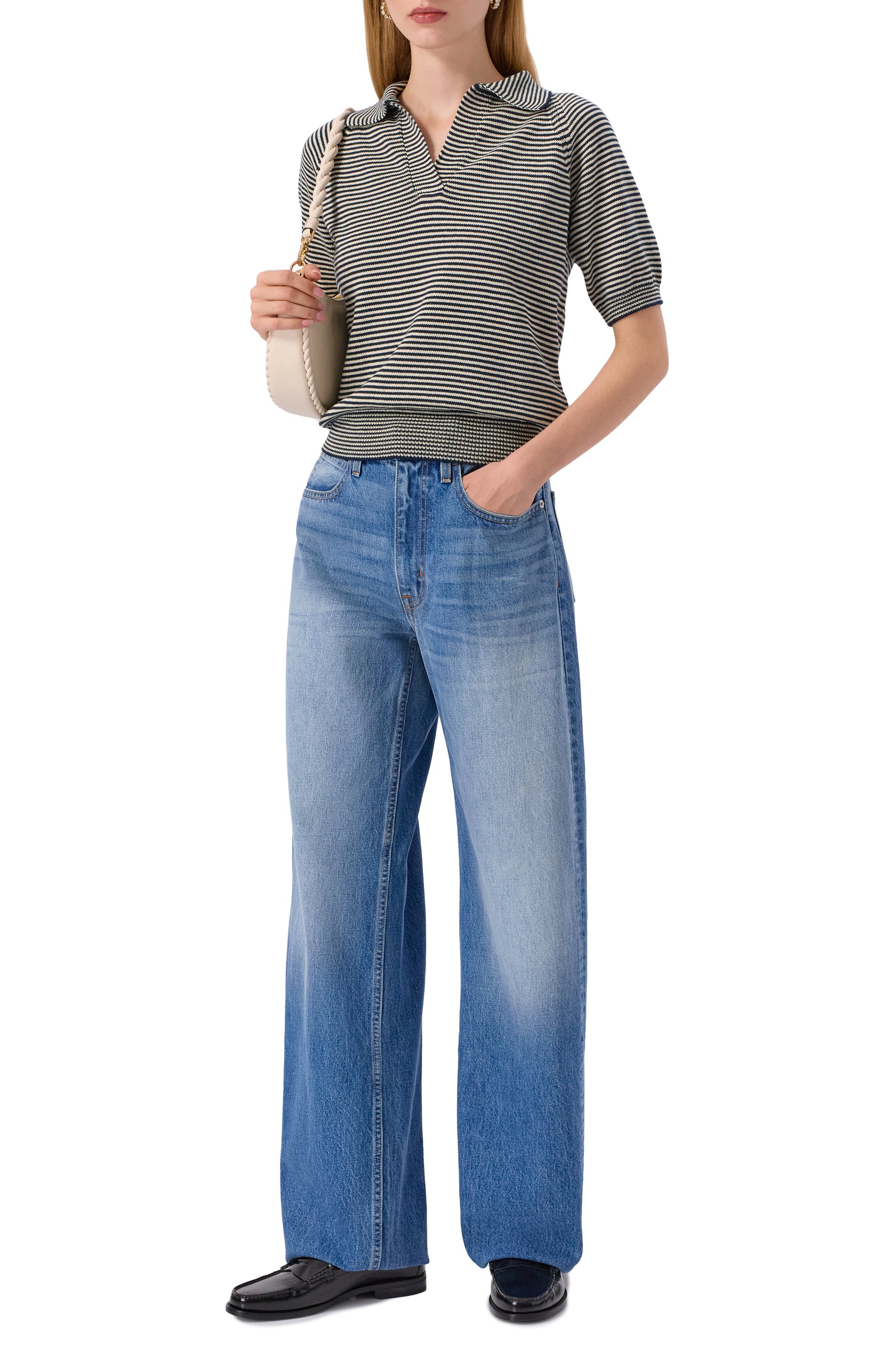 Хлопковое поло WEEKEND MAX MARA разноцветного цвета по цене 24500 руб., арт. JUNI0R, фото 2 Хлопковое поло WEEKEND MAX MARA, арт. JUNI0R, фото 2