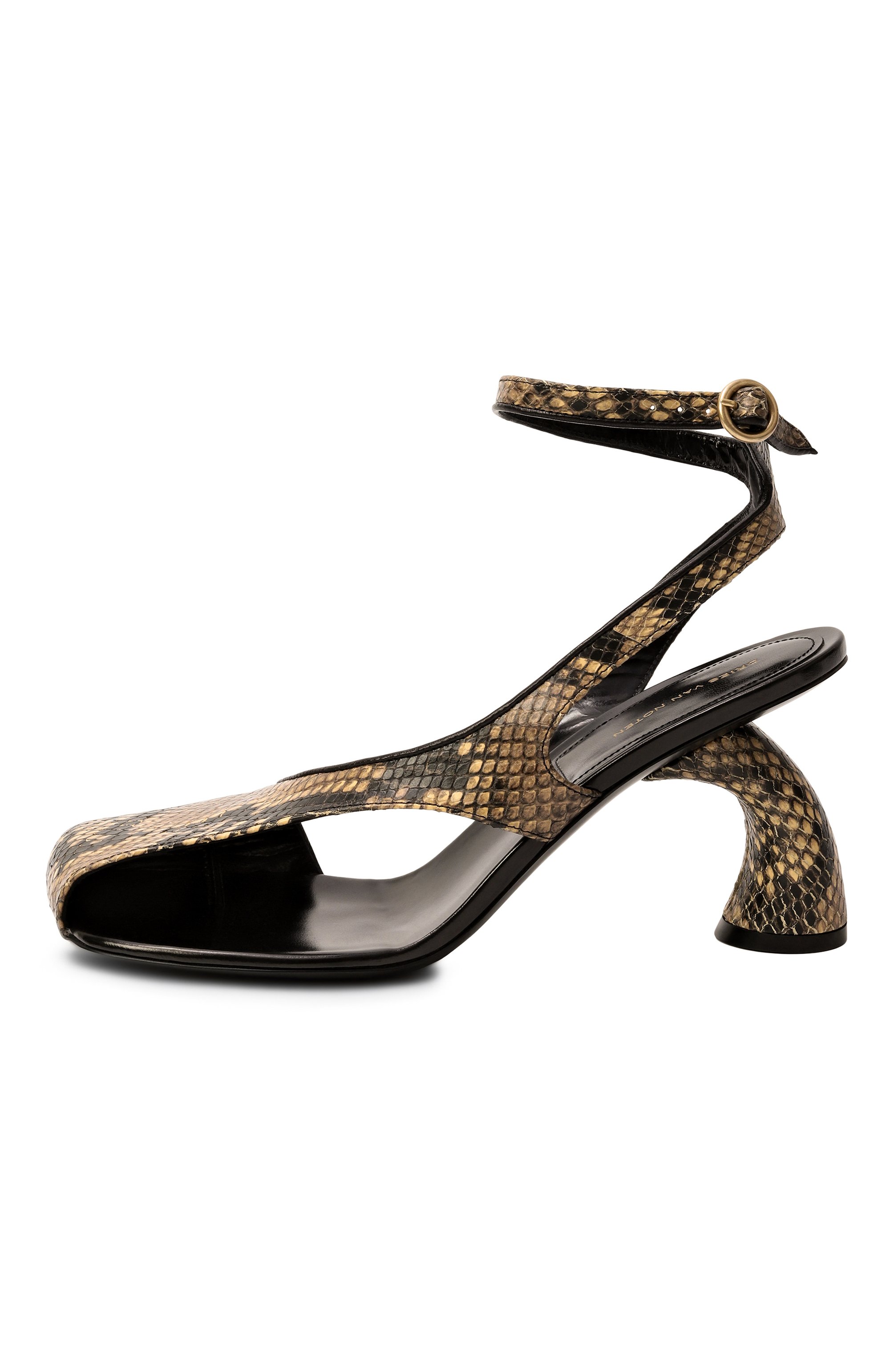 Кожаные босоножки DRIES VAN NOTEN, арт. WS251/1304/397, фото 4