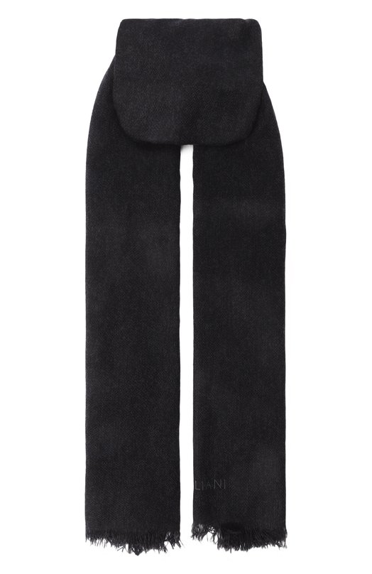 Кашемировый шарф Corneliani 26B369-2629002 Чёрный 26B369-2629002