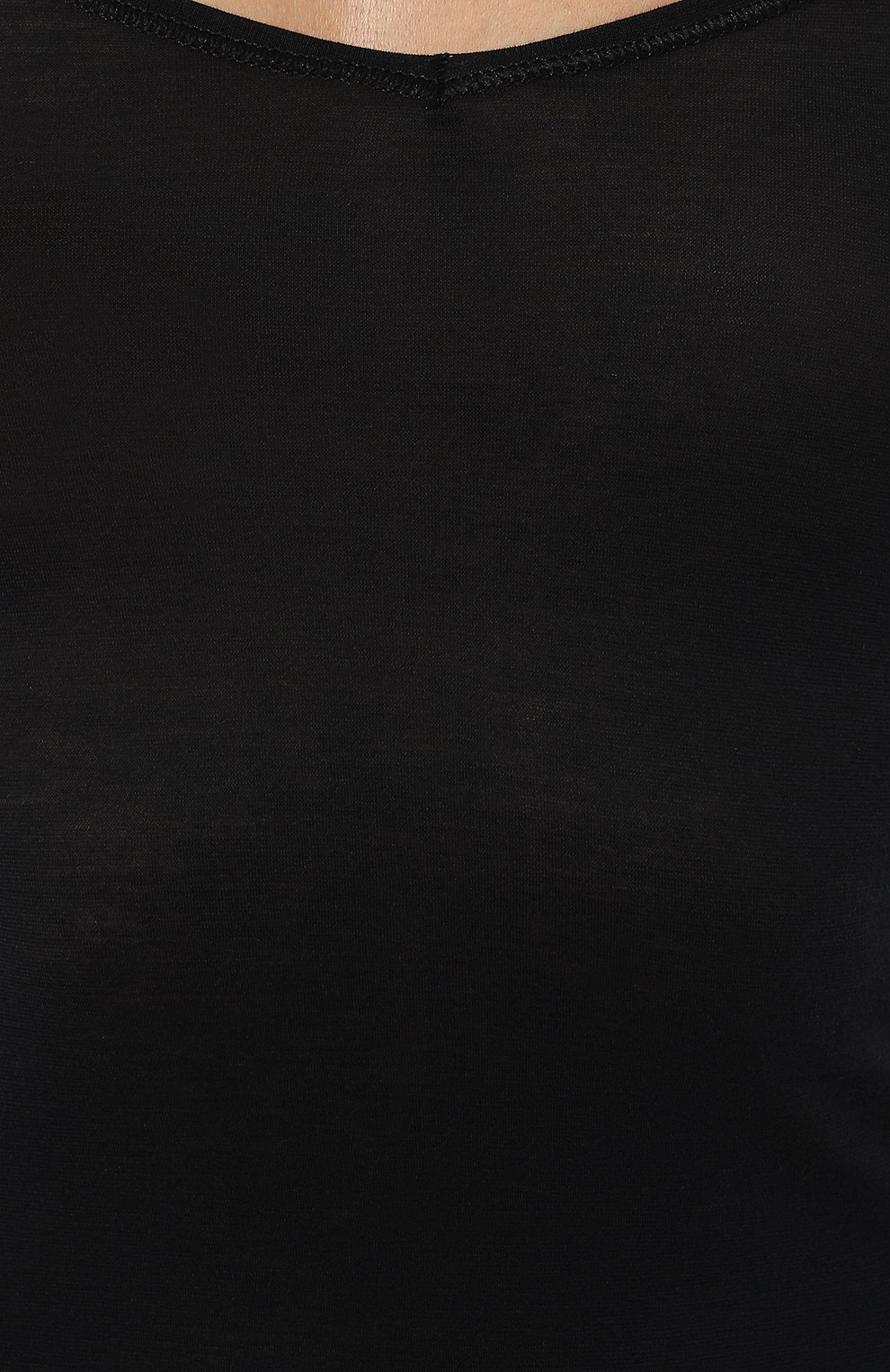 Хлопковая сорочка HANRO черного цвета по цене 8790 руб., арт. 071346., фото 5 Хлопковая сорочка HANRO, арт. 071346., фото 5