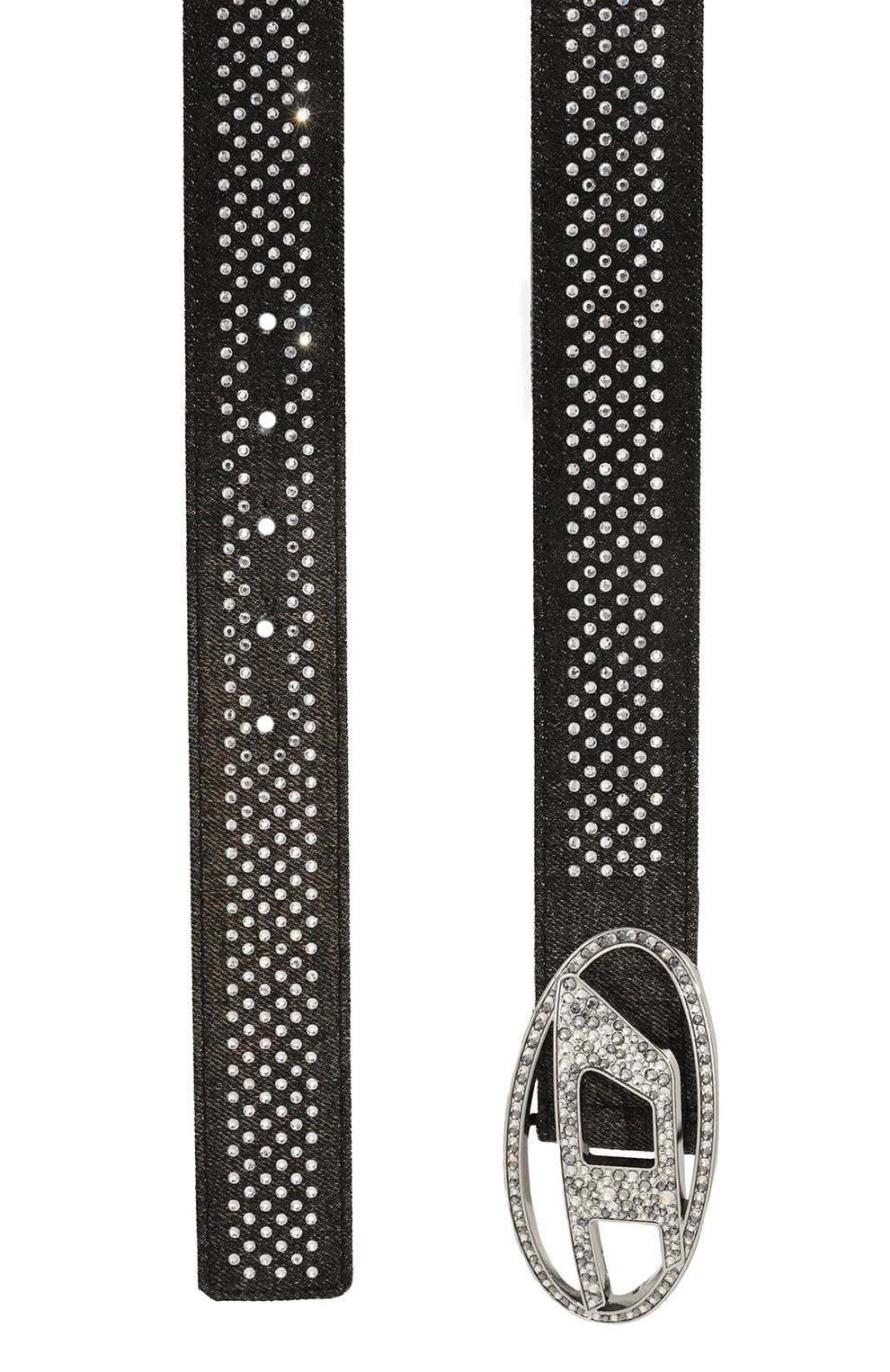 Ремень с отделкой стразами DIESEL, арт. X09940/P6330, фото 3