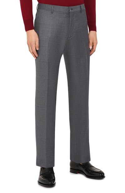 Шерстяные брюки ZILLI, арт. M0S-40-38N-B6406/0001, фото 3