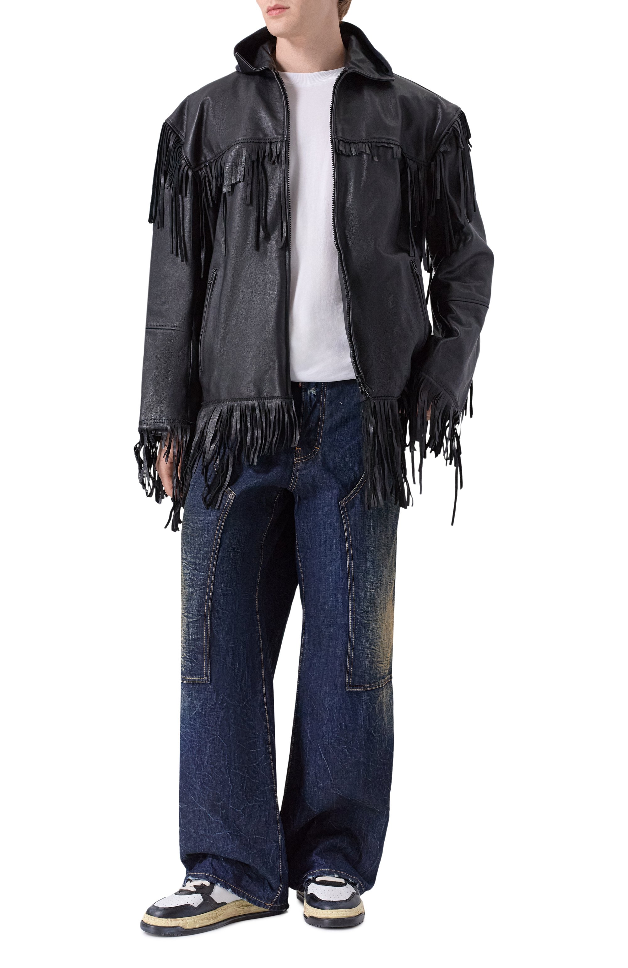 Кожаная куртка BALENCIAGA, арт. 835903/TRS01, фото 2