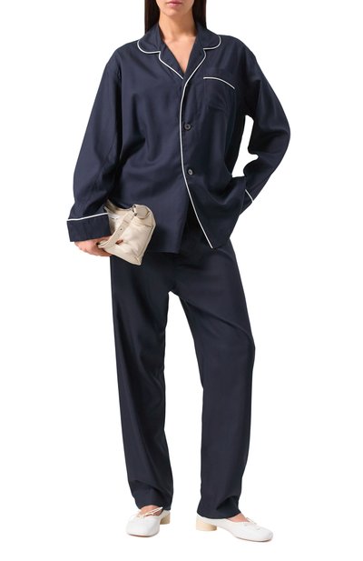 Шелковая рубашка MAISON MARGIELA, арт. SI1DL0005/S60345, фото 2