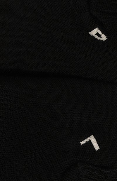 Хлопковые носки ACNE STUDIOS черного цвета по цене 4685 руб., арт. FN-UX-ACCS000078, фото 2 Хлопковые носки ACNE STUDIOS, арт. FN-UX-ACCS000078, фото 2
