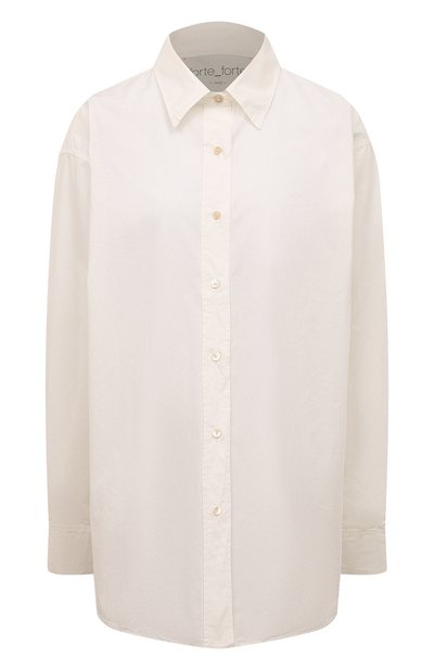 Хлопковая рубашка FORTE_FORTE, арт. 10081, фото 1