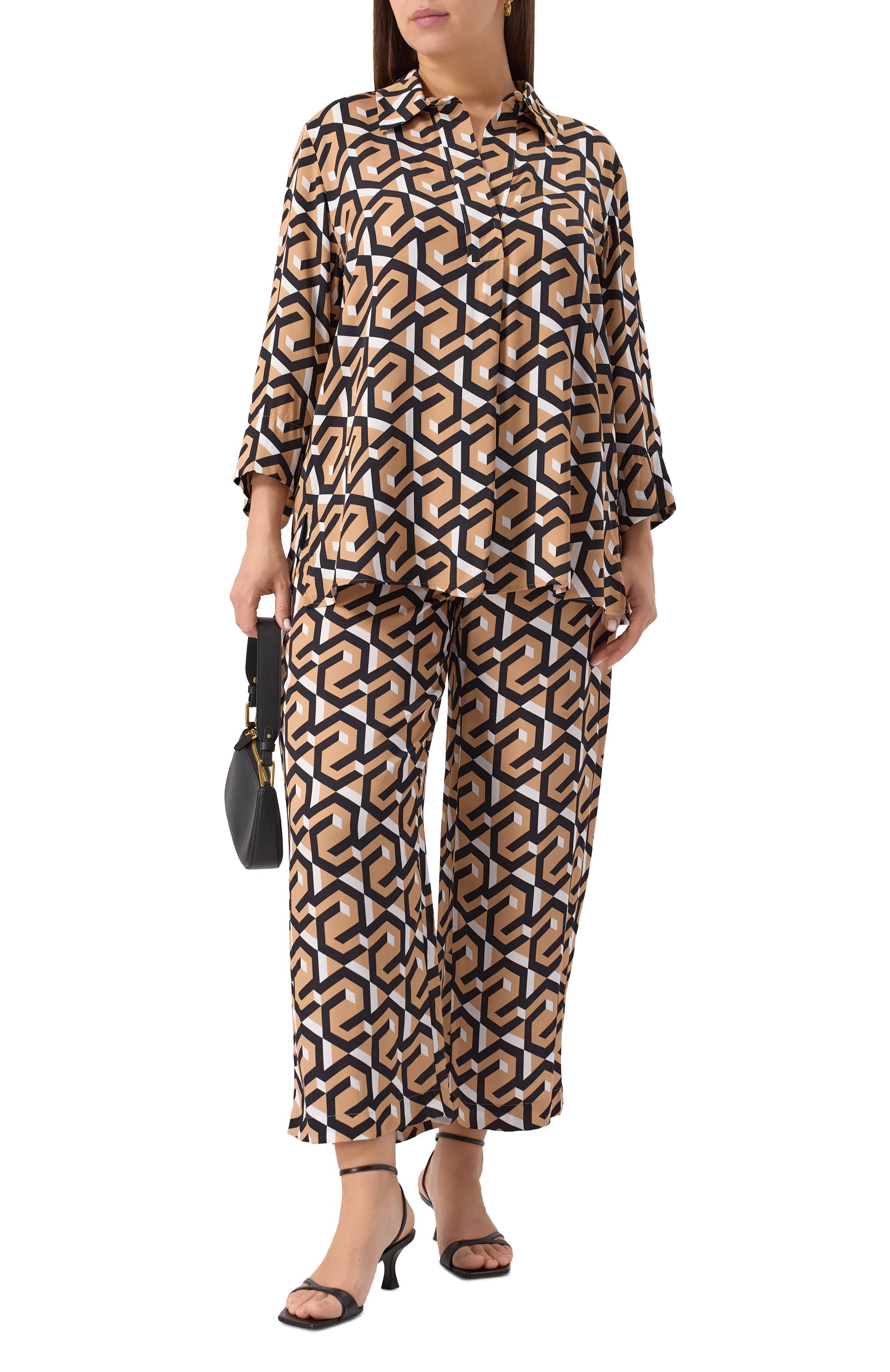 Брюки из вискозы PERSONA BY MARINA RINALDI, арт. BARBRA, фото 2