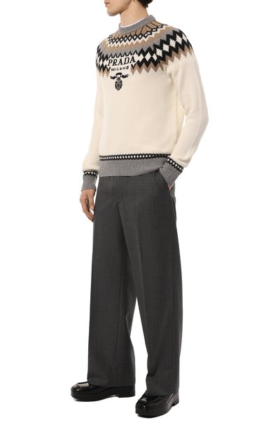 Кашемировый свитер PRADA, арт. UMB340-10P8-F0040-212, фото 2