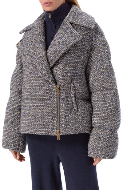 Пуховик из кашемира и шелка MVST, арт. M25.1MW.0008/TES5004, фото 3