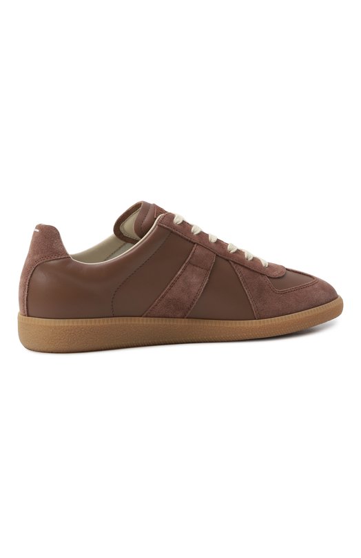 Кожаные кеды Replica Maison Margiela S57WS0236/P1895 Коричневый  S57WS0236/P1895 Фото 5