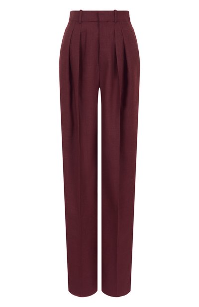 Женские шерстяные брюки SAINT LAURENT, арт. 824389/Y5K32