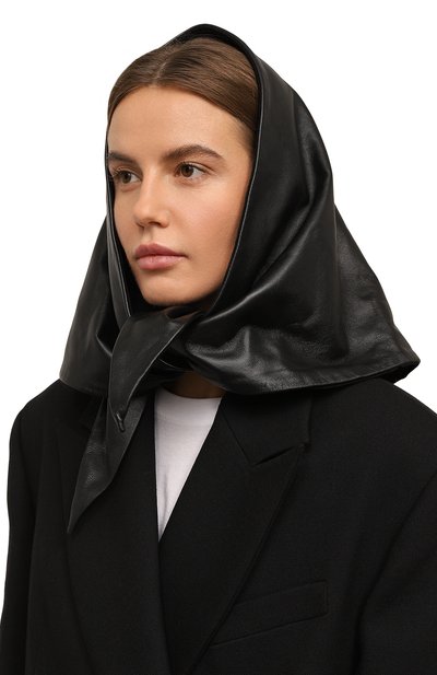 Кожаная косынка COCOSHNICK HEADDRESS, арт. kosynkablack, фото 2