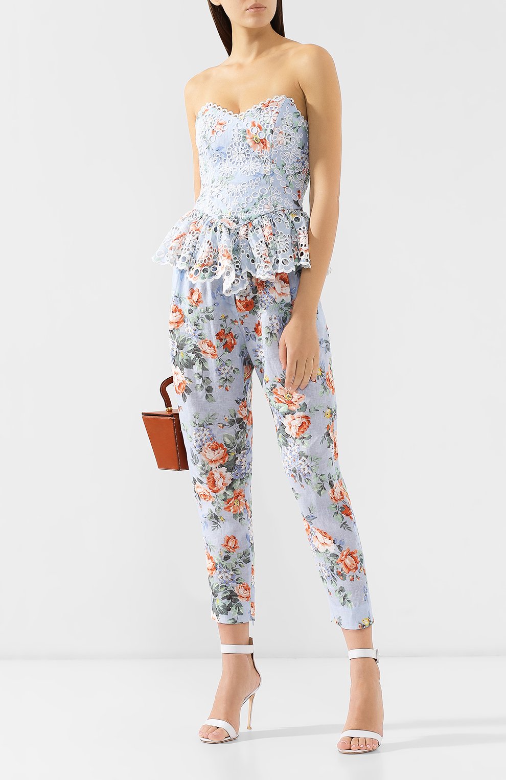 Льняной топ ZIMMERMANN, арт. 5326TB0W/LIF, фото 2