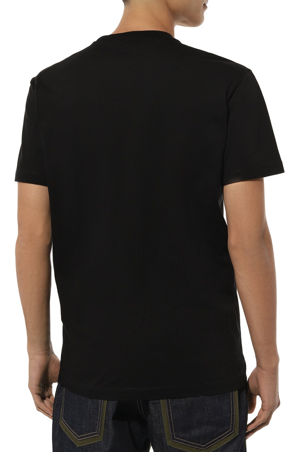 Хлопковая футболка DSQUARED2, арт. S79GC0010/S23009/174/0UTLET AW22-23, фото 4