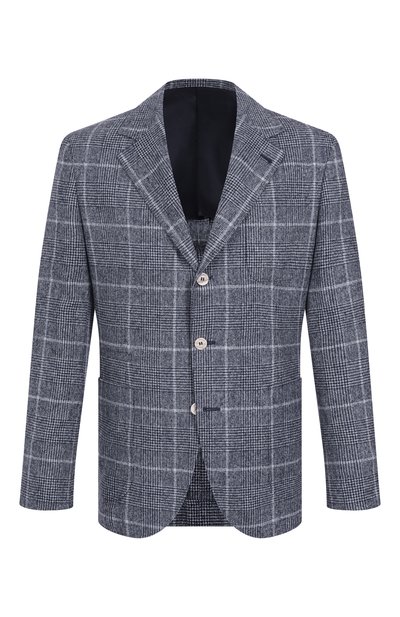 Мужской шерстяной пиджак BRUNELLO CUCINELLI, арт. MV4037BND