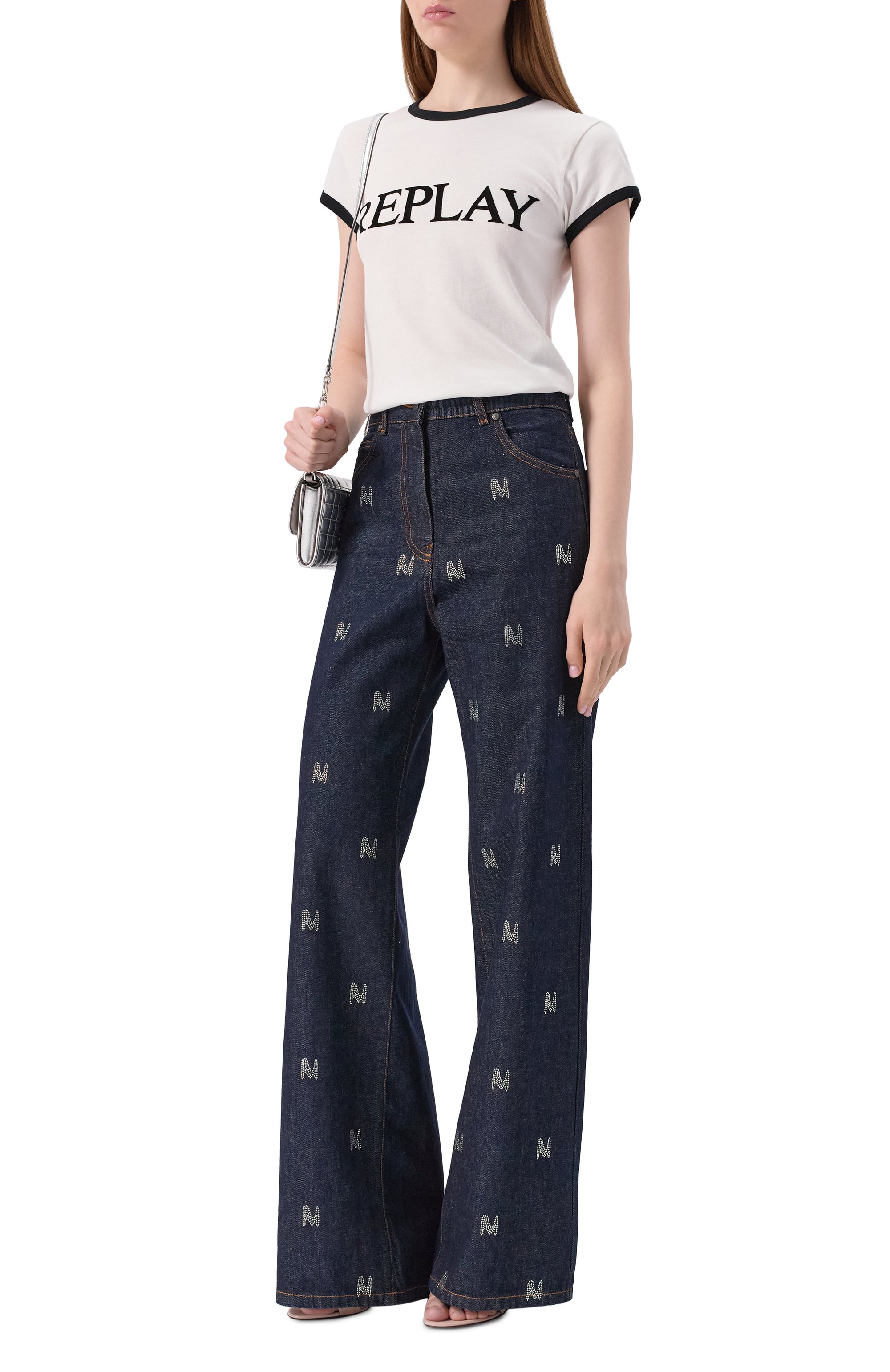 Хлопковая футболка REPLAY, арт. W3479 .000.23792P, фото 2