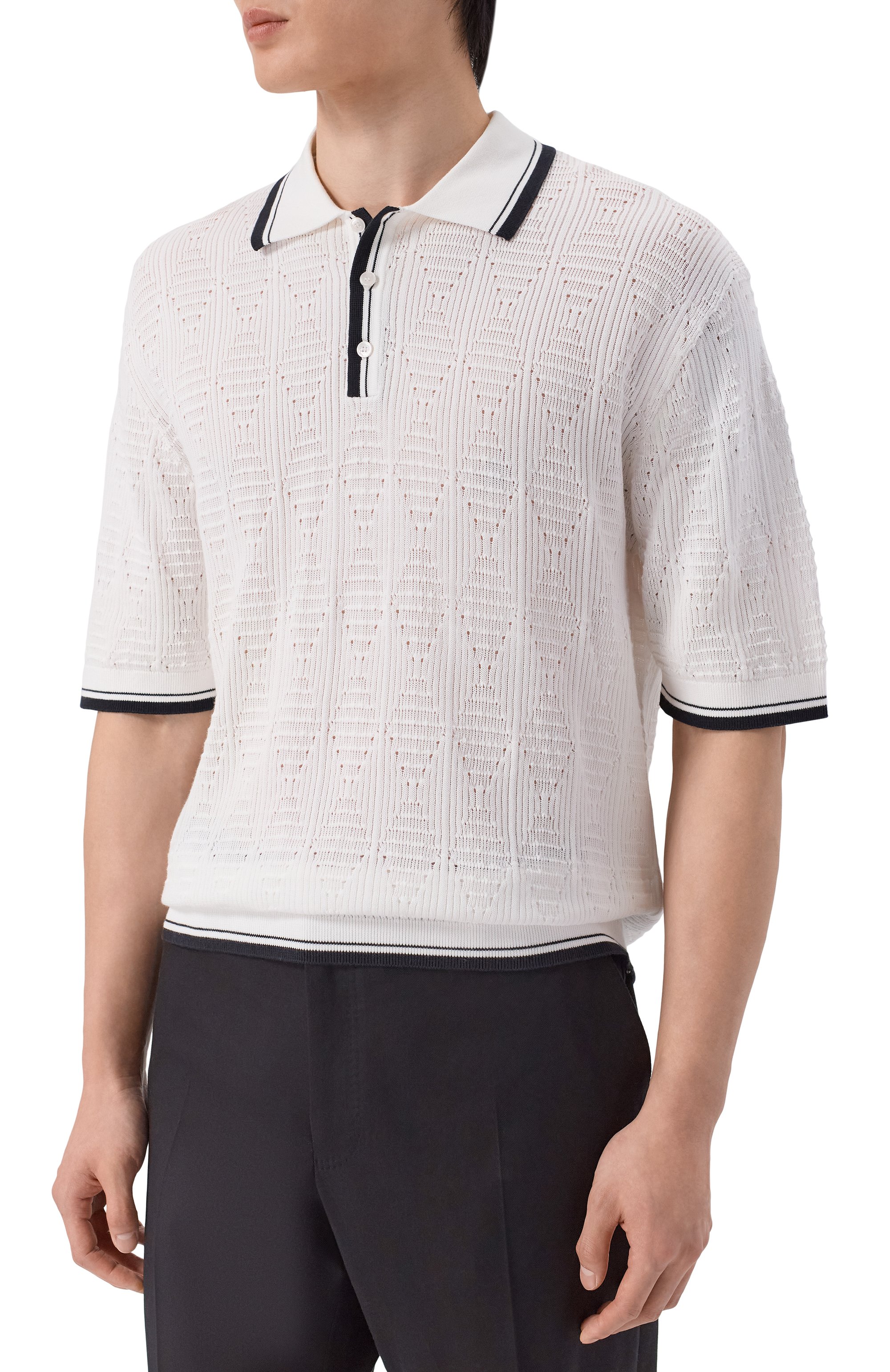 Хлопковое поло LANEUS, арт. S6LAMAKP009, фото 3