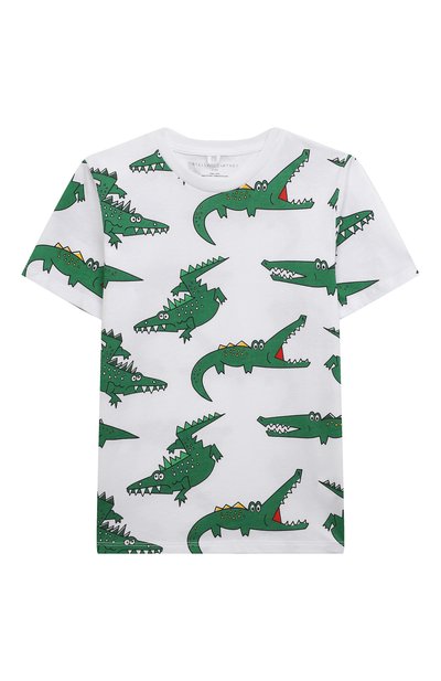 Хлопковая футболка STELLA MCCARTNEY, арт. 8Q8MG1, фото 1