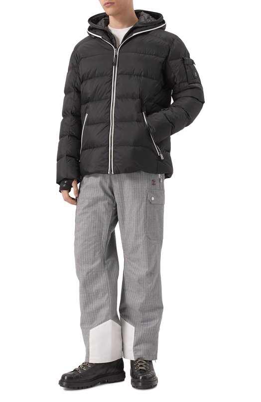 Шерстяные брюки Brunello Cucinelli M421MKP05 Серый  M421MKP05 Фото 2