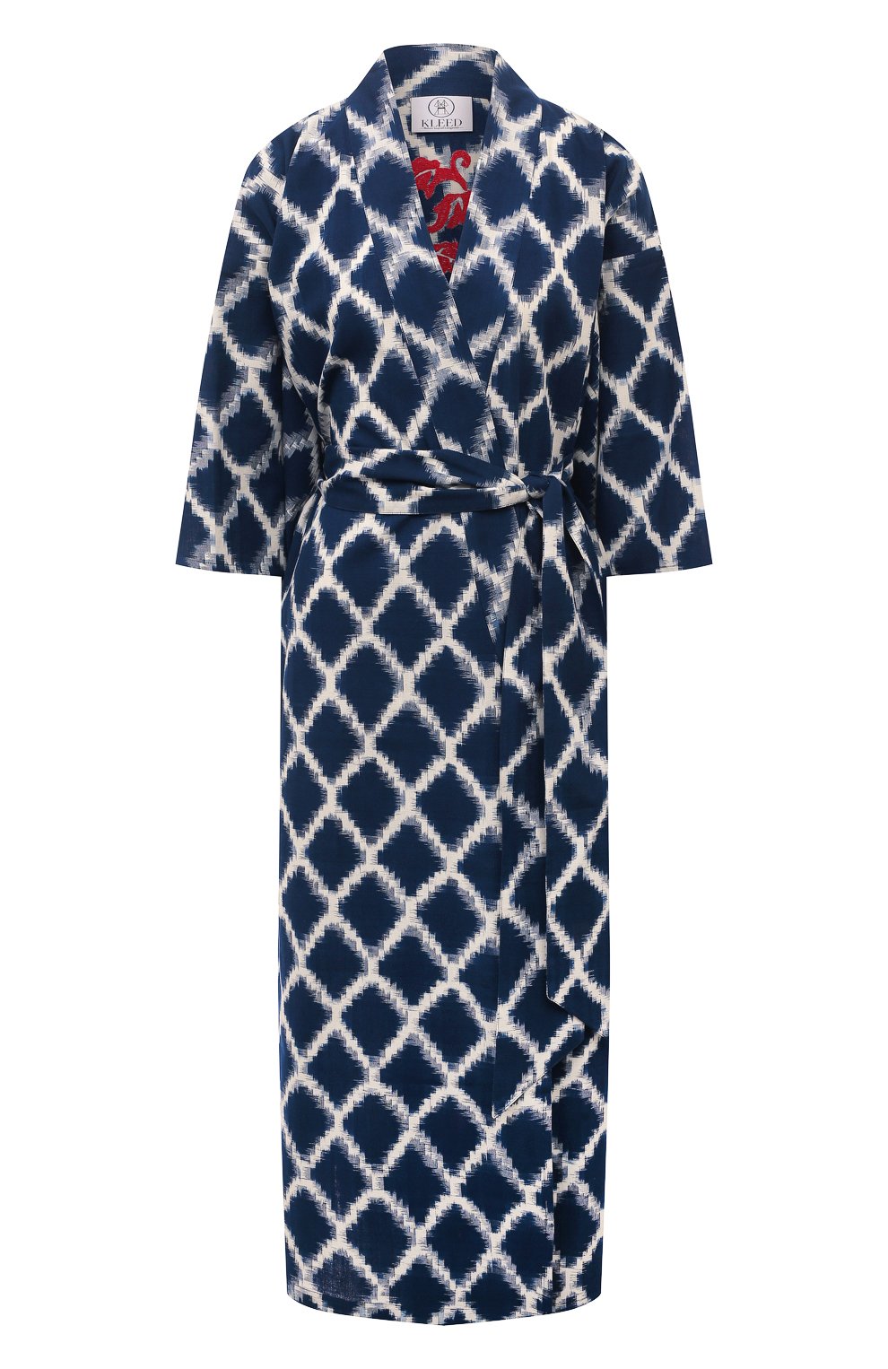 Хлопковое платье-кимоно KLEED LOUNGEWEAR, арт. KHAT00 KIM0N0, фото 1