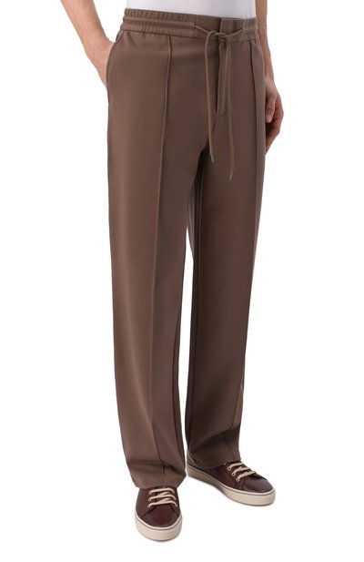 Хлопковые брюки 12 STOREEZ, арт. 136582, фото 3