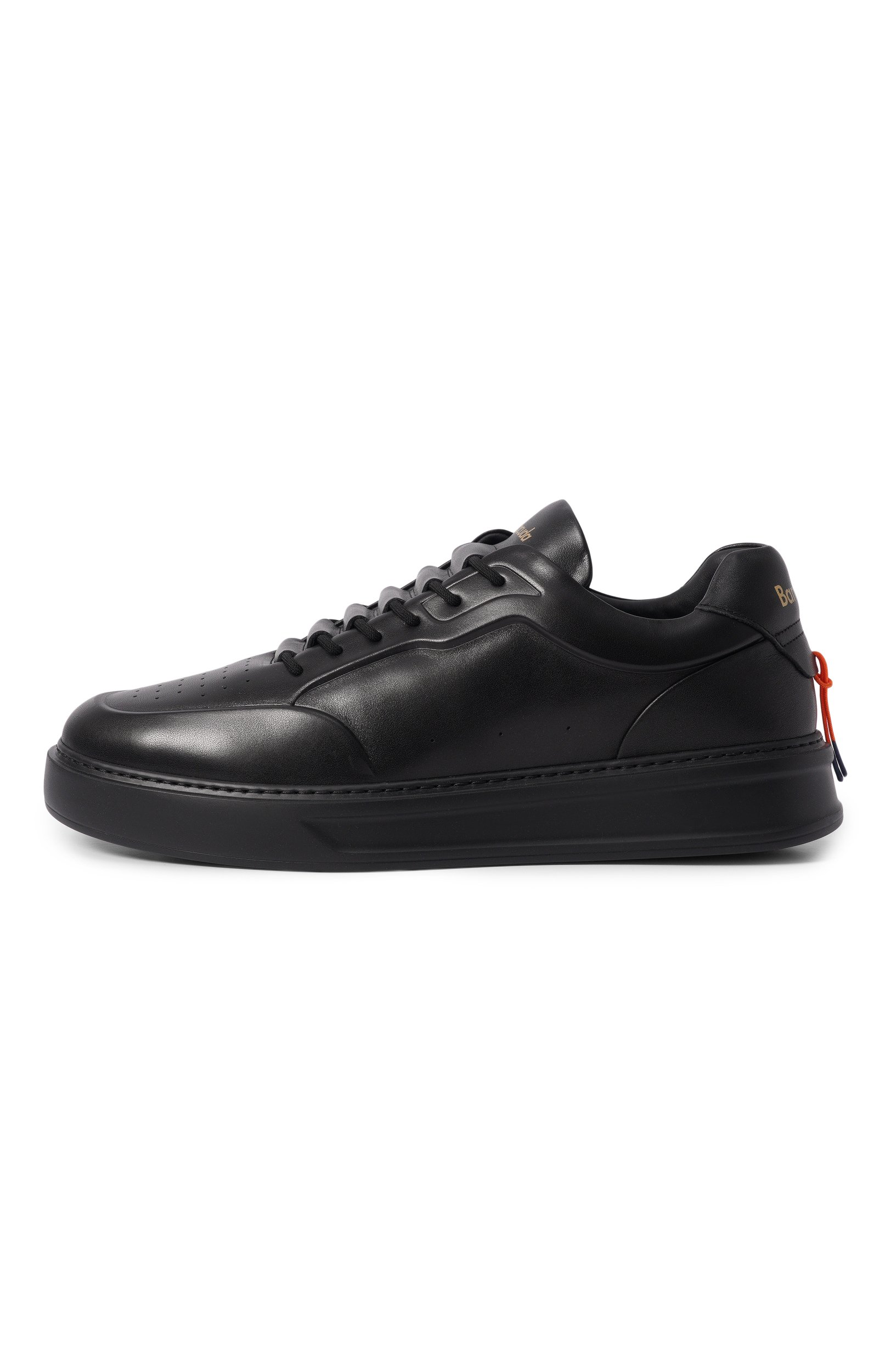 Кожаные кеды phoenix BARRACUDA черного цвета по цене 48250 руб., арт. BU3510/NAPPA FUR, фото 3 Кожаные кеды phoenix BARRACUDA, арт. BU3510/NAPPA FUR, фото 3
