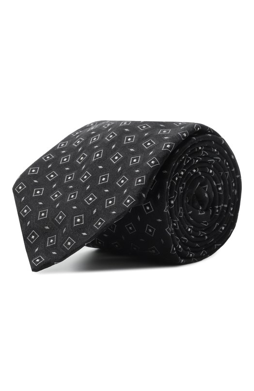 Шелковый галстук Giorgio Armani GM000800/TE16587 Чёрный GM000800/TE16587
