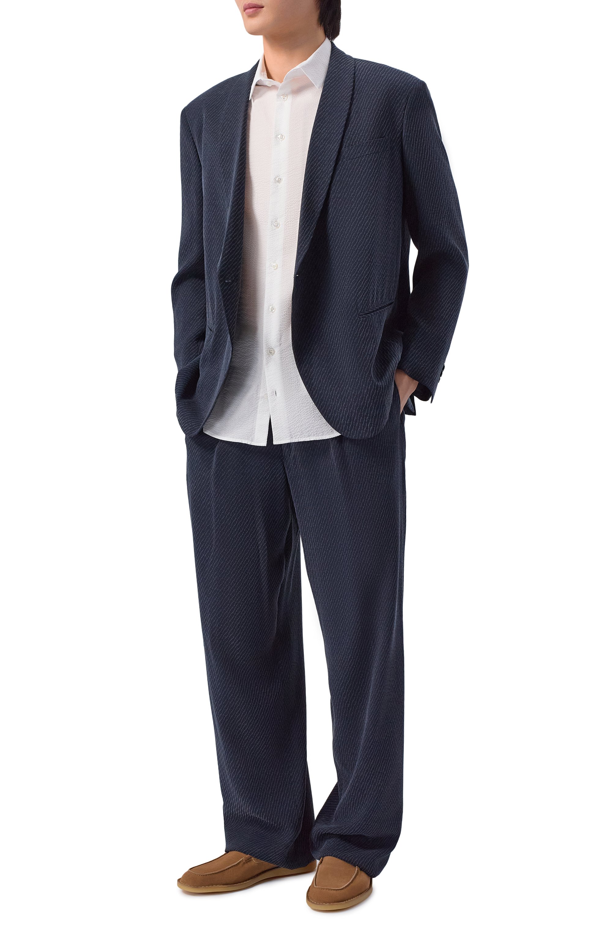 Хлопковая рубашка GIORGIO ARMANI, арт. GM000474/TE11186, фото 2