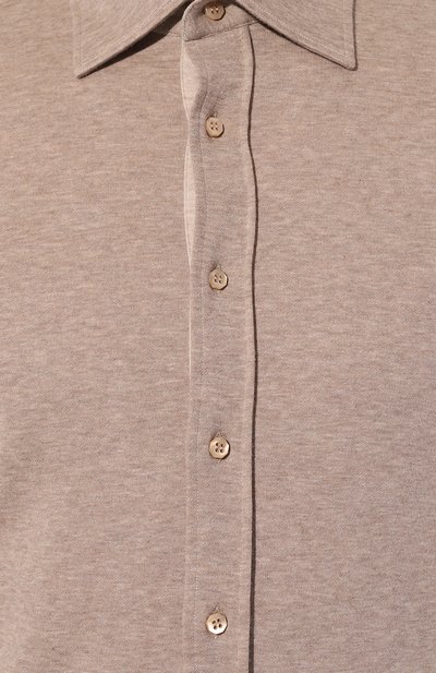 Рубашка из хлопка и кашемира STEFANO RICCI, арт. CJ007040/TE2602, фото 5